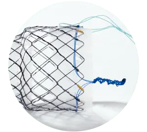 HEVT – Parcial coberto com válvula e shim - Hanaro Stent